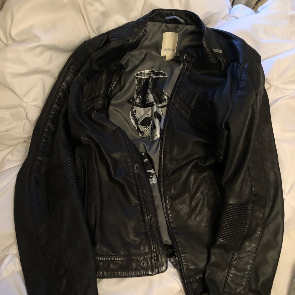 Diesel leather jacket